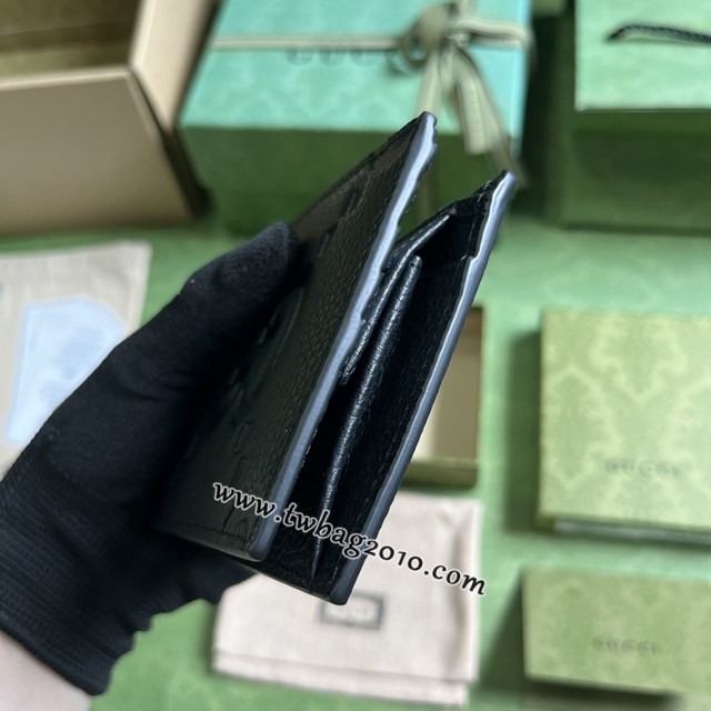 gucci專櫃新款原廠皮錢包錢夾 古馳GG印花壓紋男士短夾錢包 jcp1531